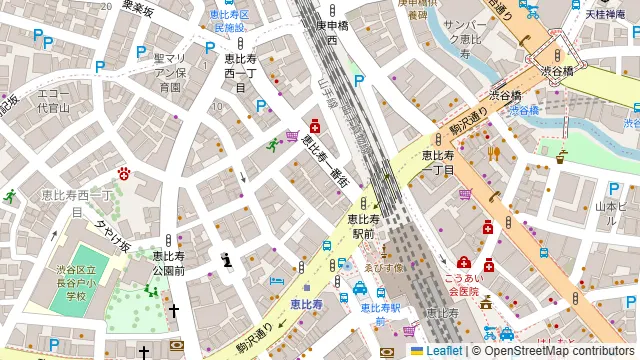 メデューサの周辺地図