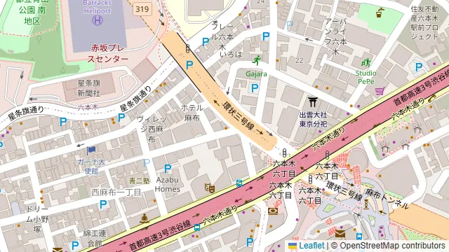 GALLERY & CAFE CAMELISHの周辺地図