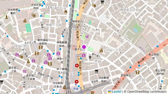 ザ・レギャン・トーキョーの周辺地図